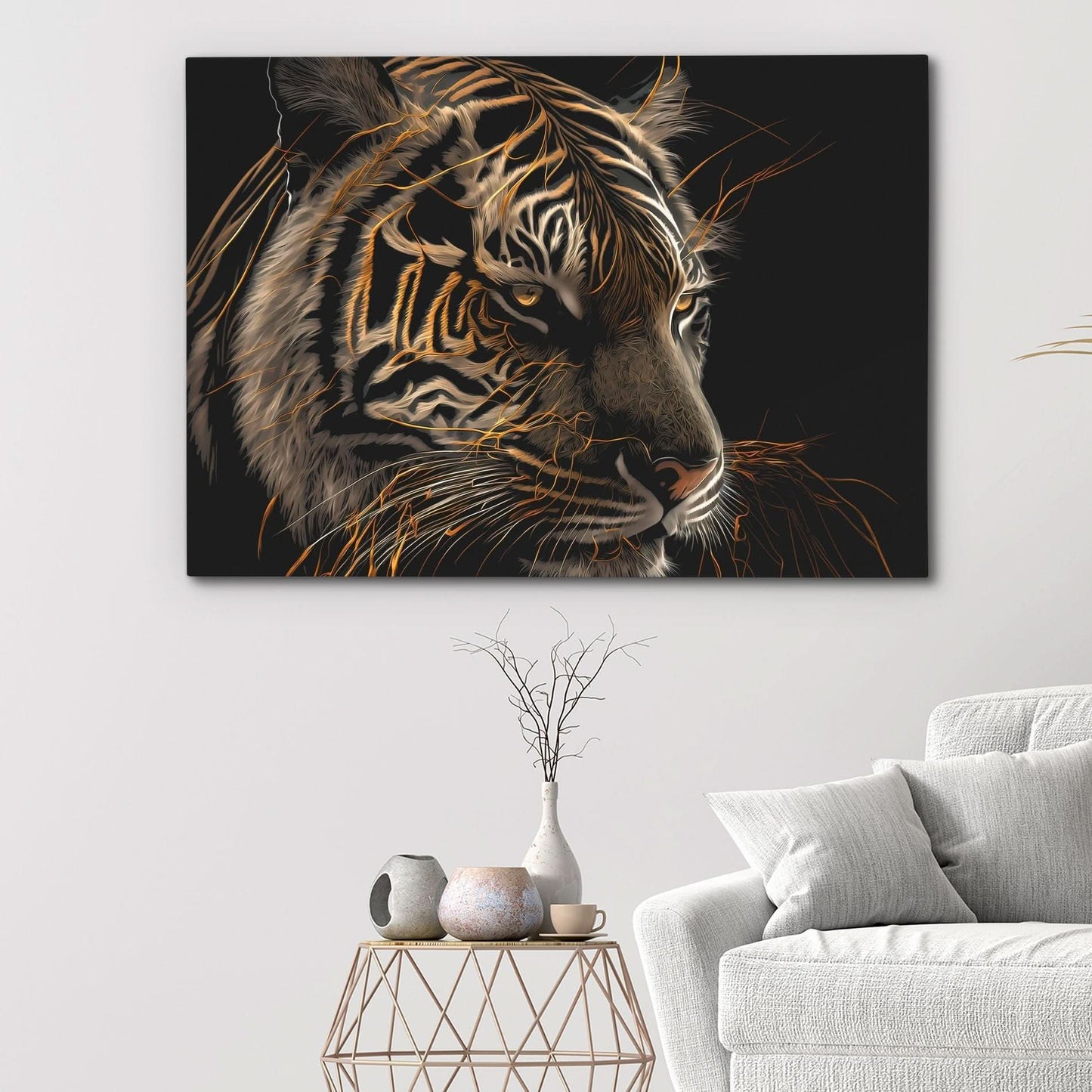 A Tiger's Memory - Wall Art Print