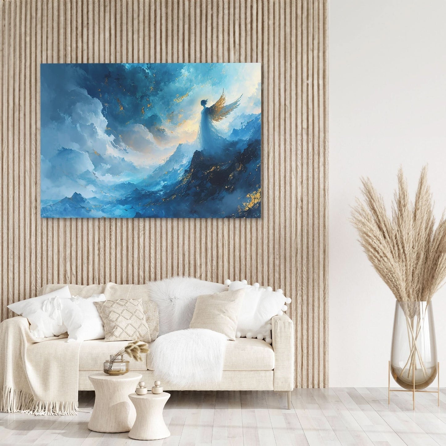 Angel's Rest - Blue Wall Art
