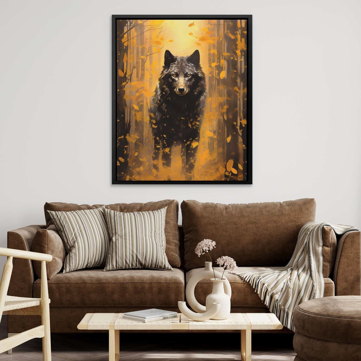 Aurum Wolf - Wall Art Print