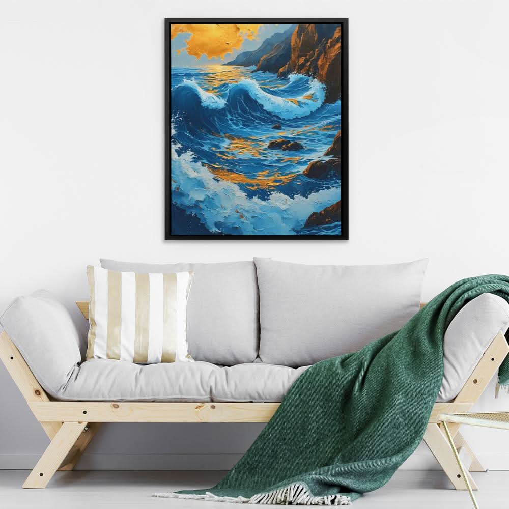 Azul Coastal Bliss - Wall Art Print
