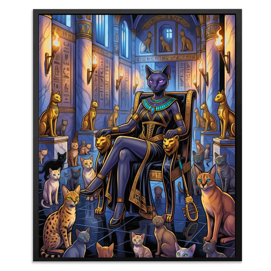 Bastet Egyptian Throne
