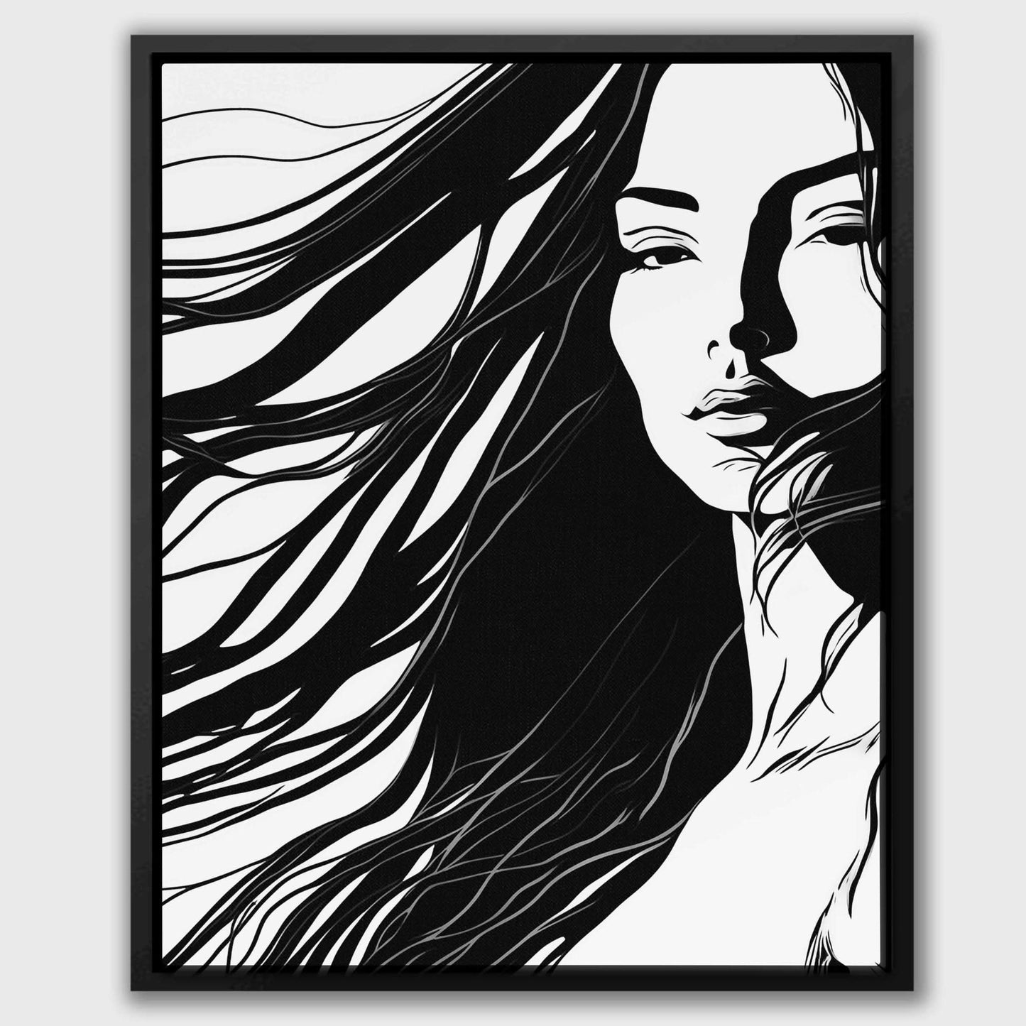 Beauties Gaze - Figurative Wall Art Print
