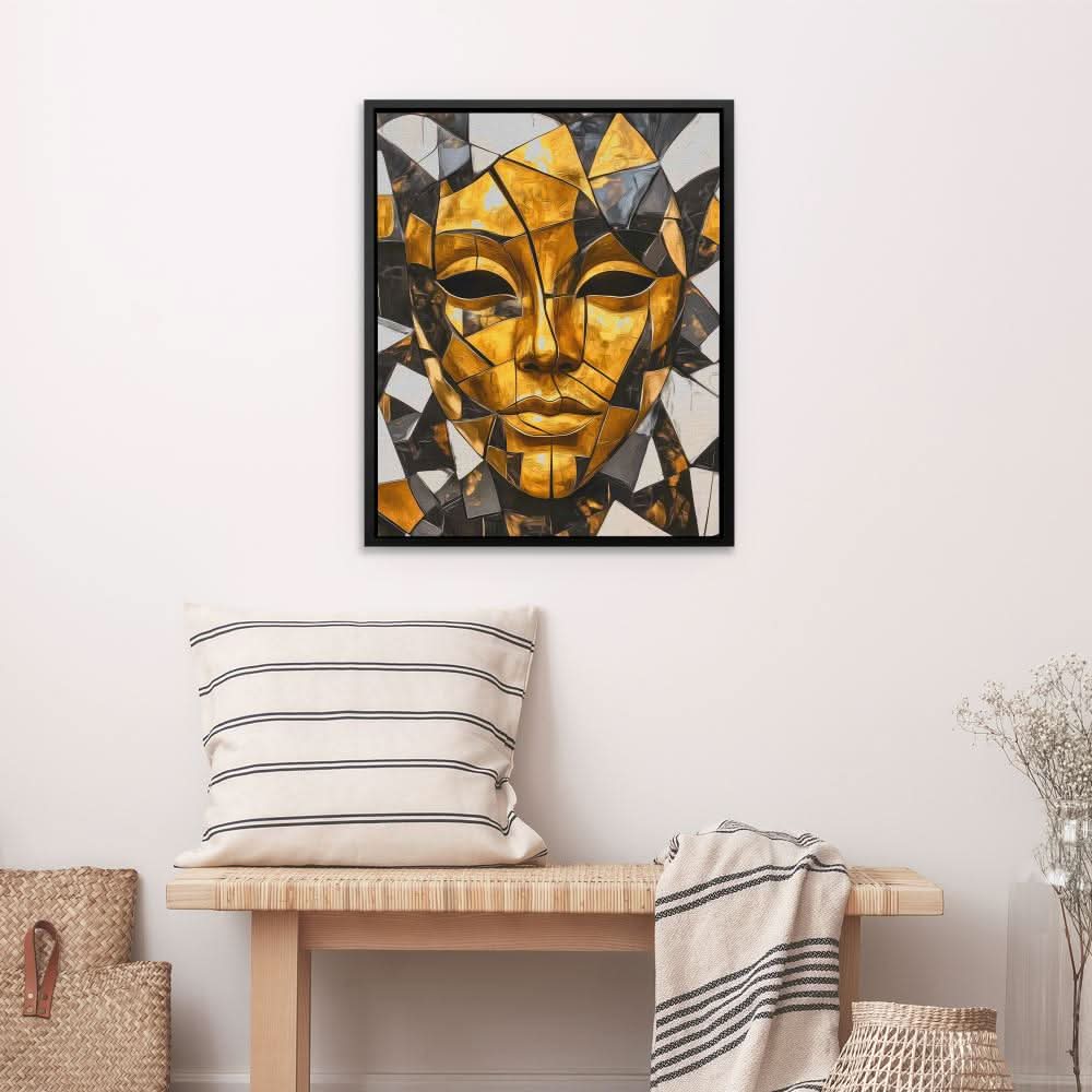 Behind the Mask - Modern Wall Art Print