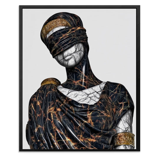 Blindfolded Goddess Gold