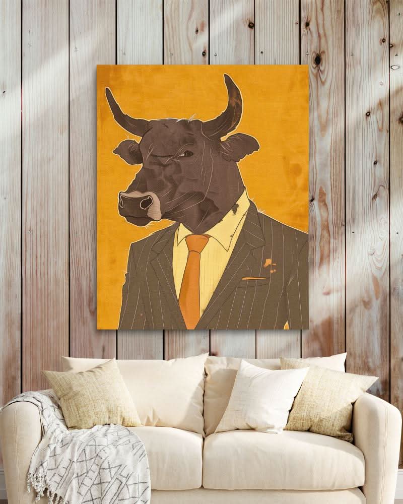 Bullish Behavior - Wall Art Print