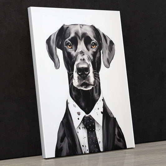 Business Lab - Wall Art in Black Frame