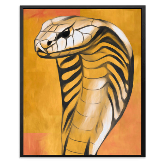Cobra's Molten Strike - Luxury Wall Art