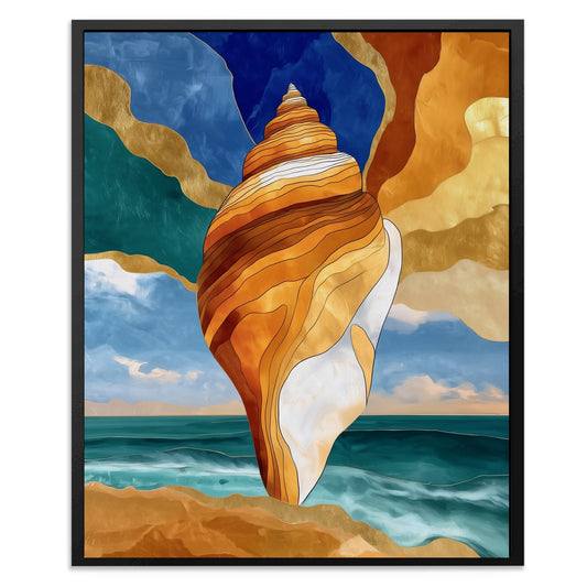 Conch Shell Rising