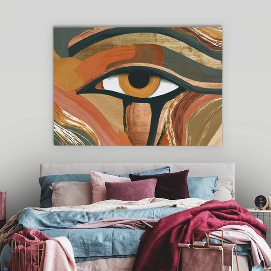Copper Eye Awakening - Luxury Wall Art