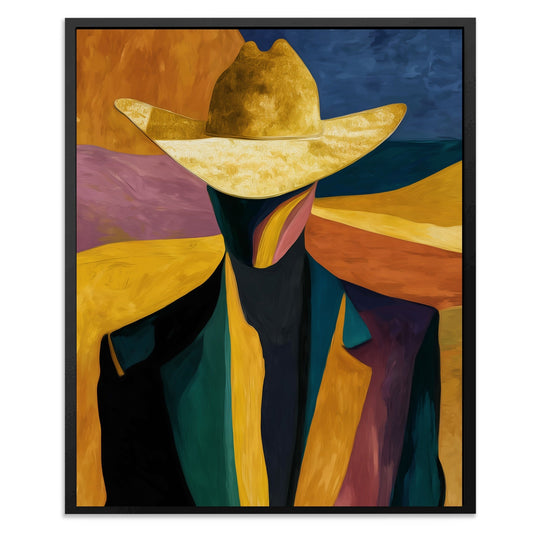 Cowboy Sunset Abstraction