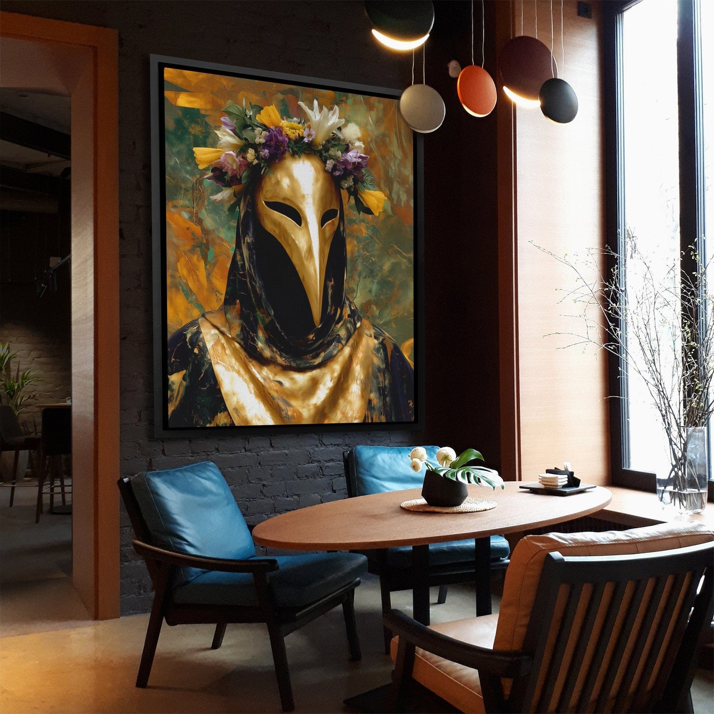 Crowned Plague Healer - Luxury Wall Art