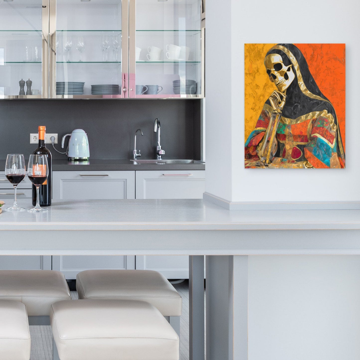 Death's Golden Robe - Luxury Wall Art
