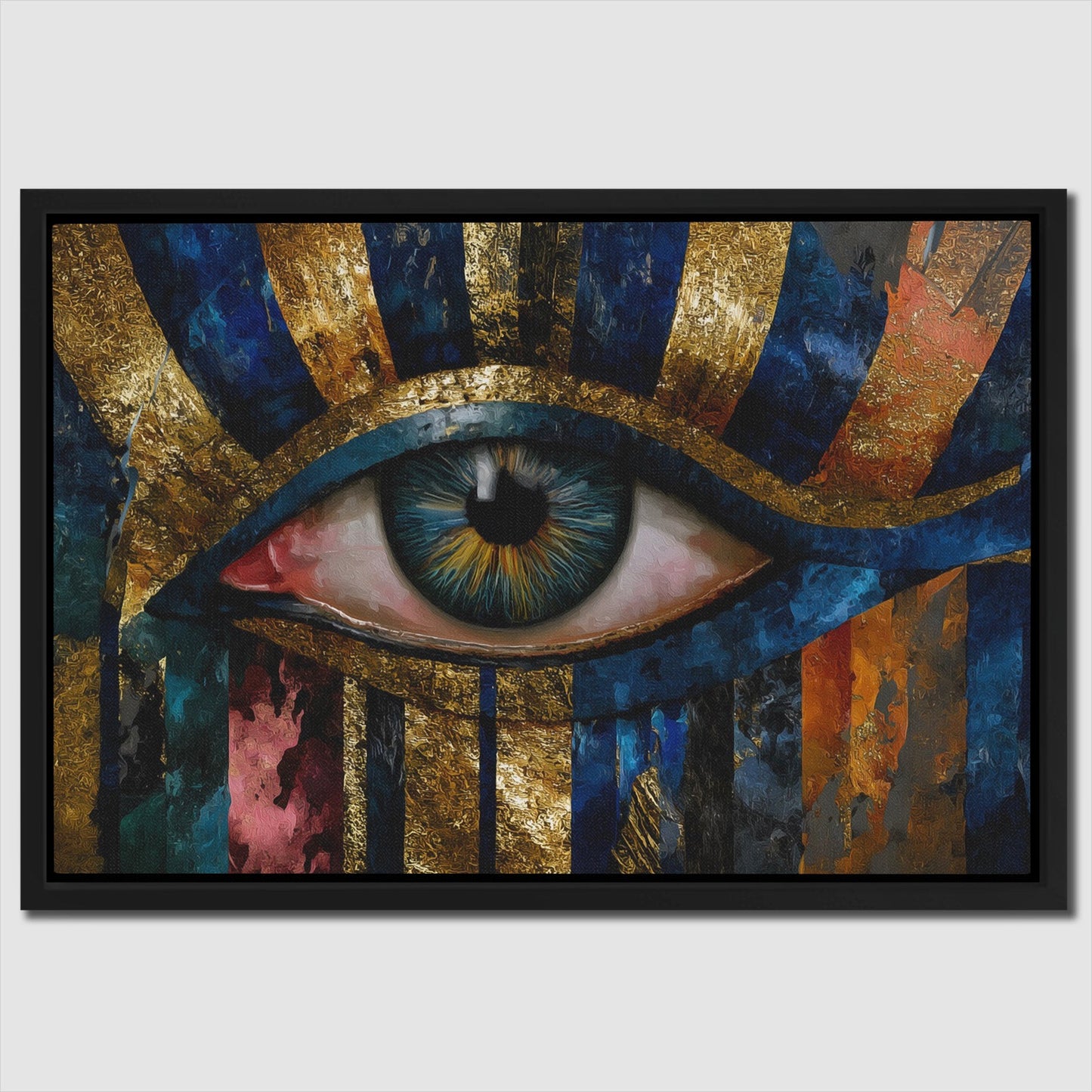 Divine Eye Sunburst - Luxury Wall Art