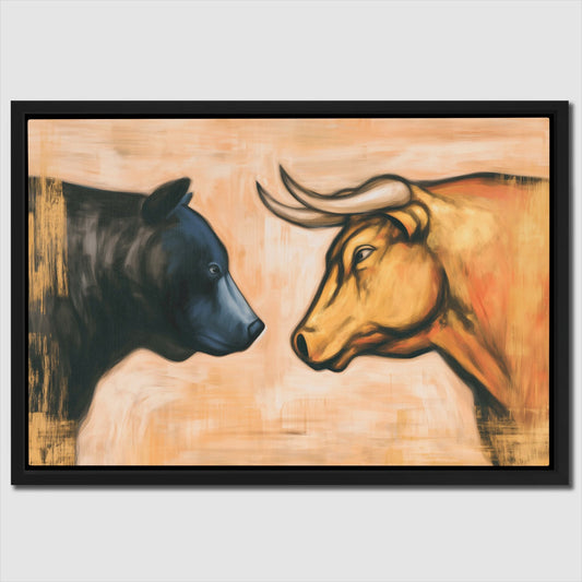 Dusk on Wall Street - Luxury Wall Art