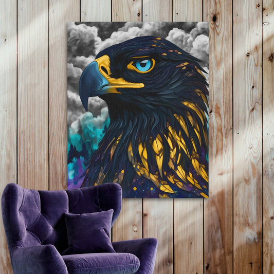 Eagle Storm Oracle - Luxury Wall Art