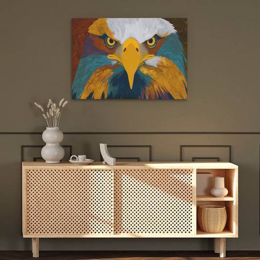 Eagles Electric Storm - Luxury Wall Art