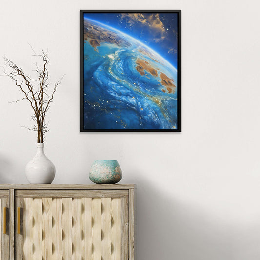 Ethereal Dream - Wall Art in Black Frame