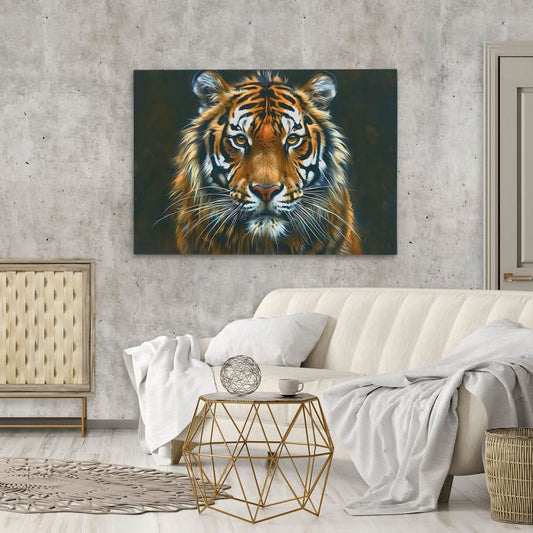 Final Thoughts - Abstract Wall Art in Black Frame