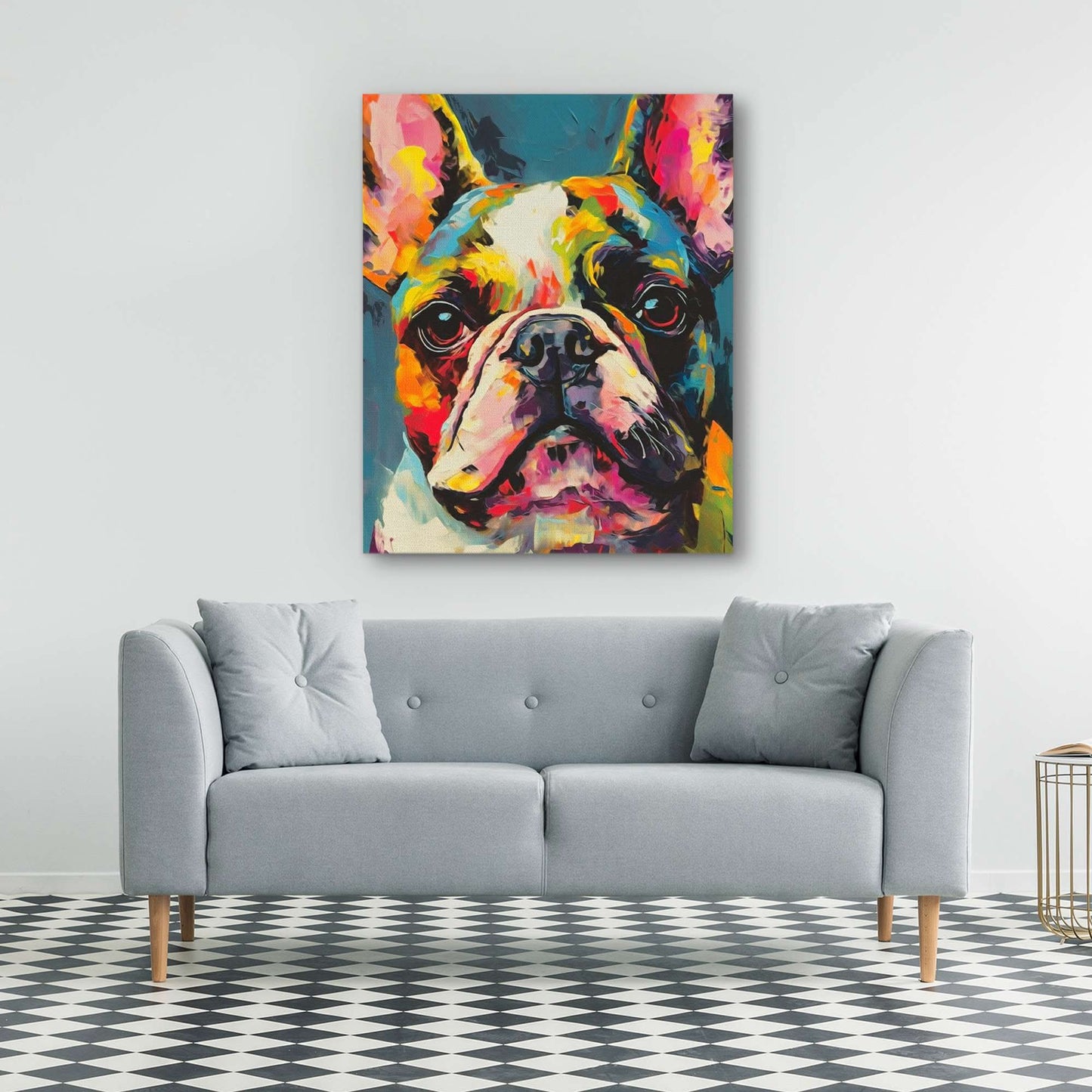 Frenchie - Pop Art Wall Art Print