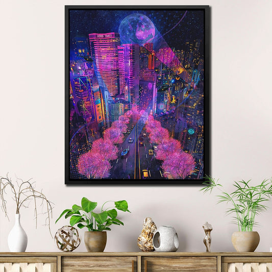 Gamer's Paradise - Maximalist Wall Art in Black Frame