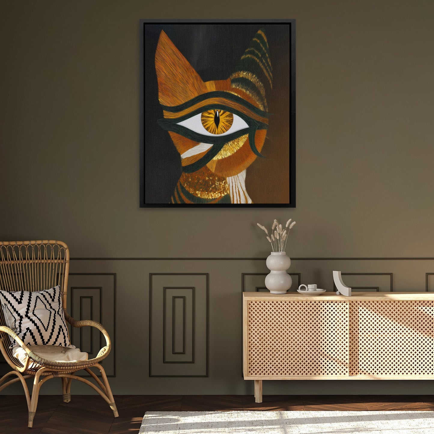 Horus Bronze Awakening - Luxury Wall Art