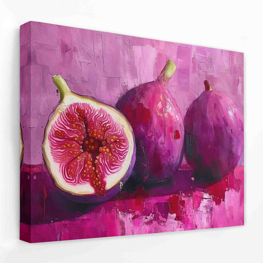 Juicy Figs - Wall Art in Black Frame