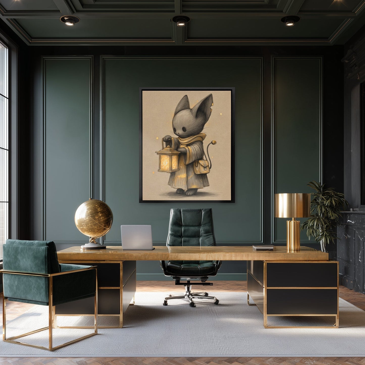 Lantern Bearers Quest - Luxury Wall Art