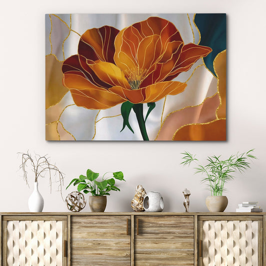Magnolias Golden Glow - Luxury Wall Art