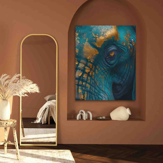 Memory of the Jungle - Wall Art in Black Frame