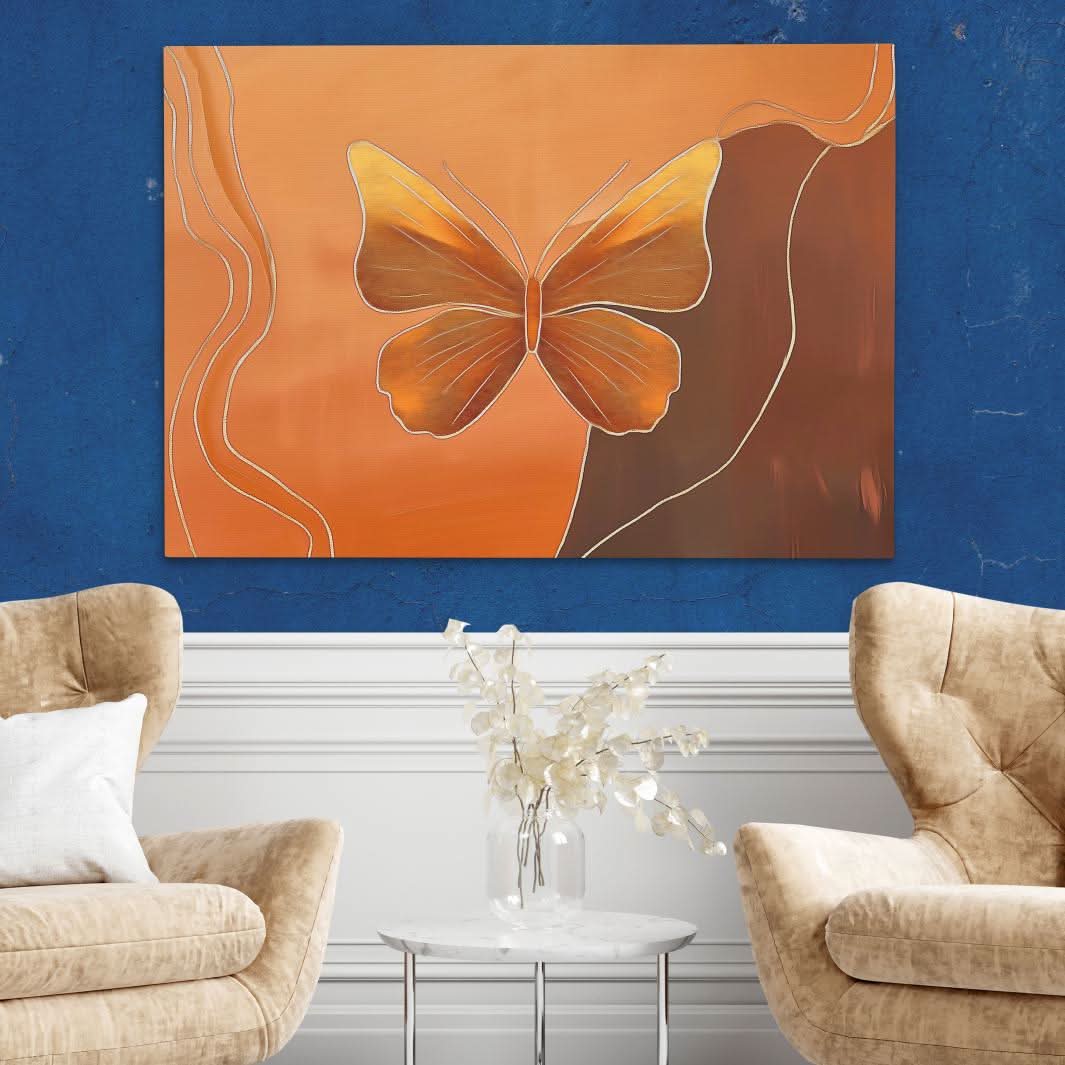 Metamorphic Glow - Modern Wall Art Print