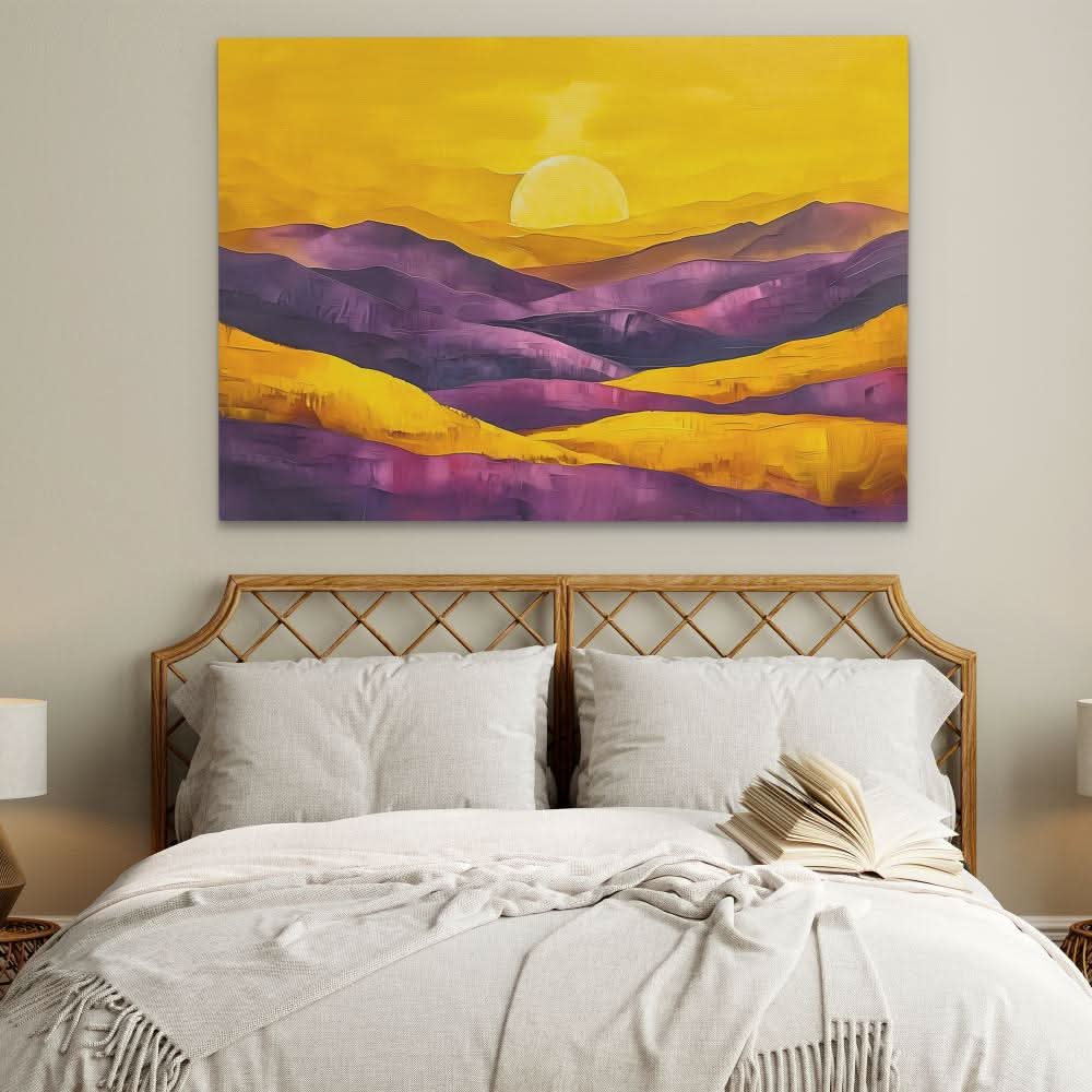 Radiant Reflection - Modern Wall Art Print