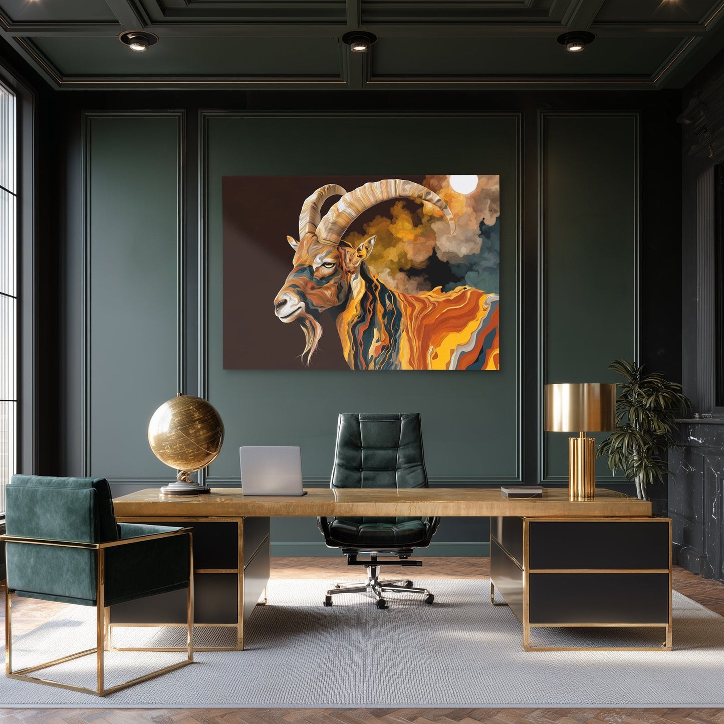 Rams Golden Hour - Luxury Wall Art