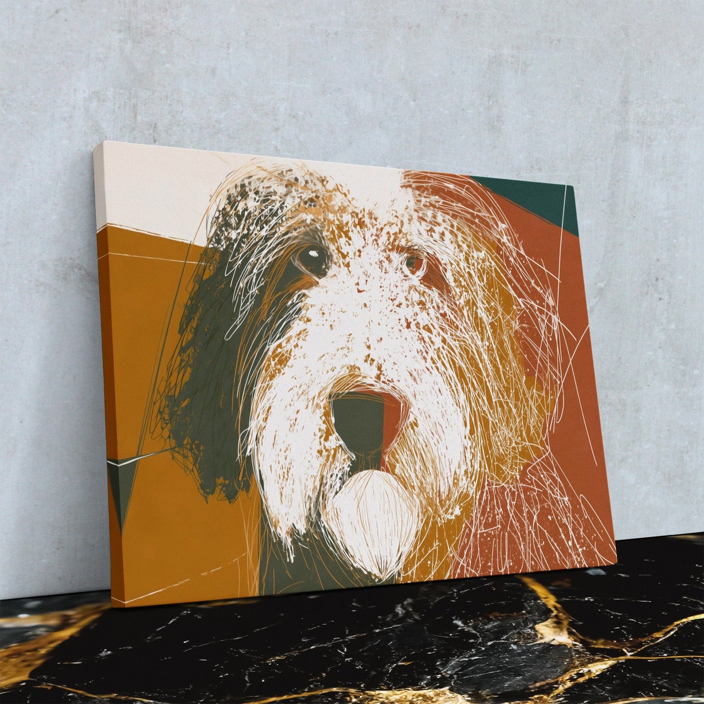 Shaggy Soul Portrait - Luxury Wall Art