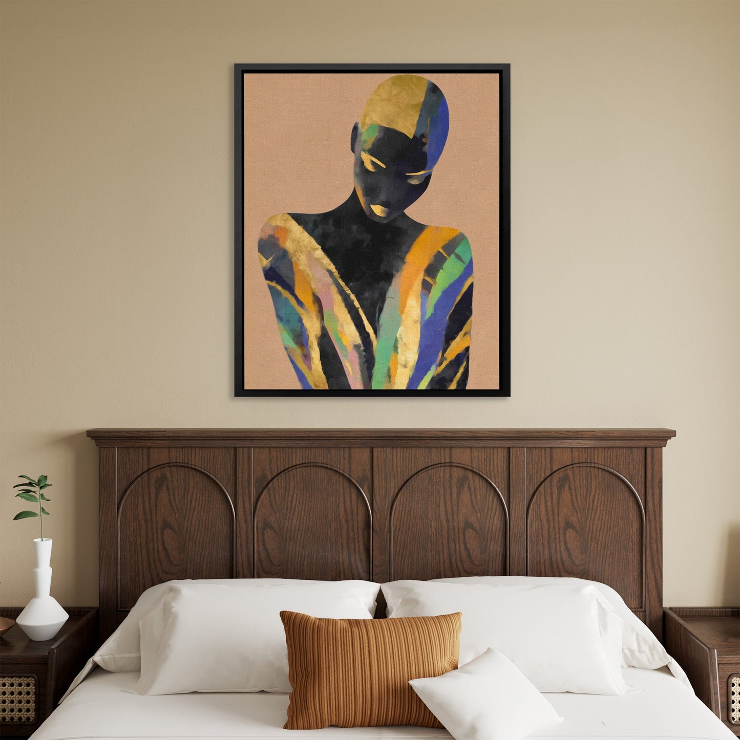 Shattered Self Portrait - Luxury Wall Art