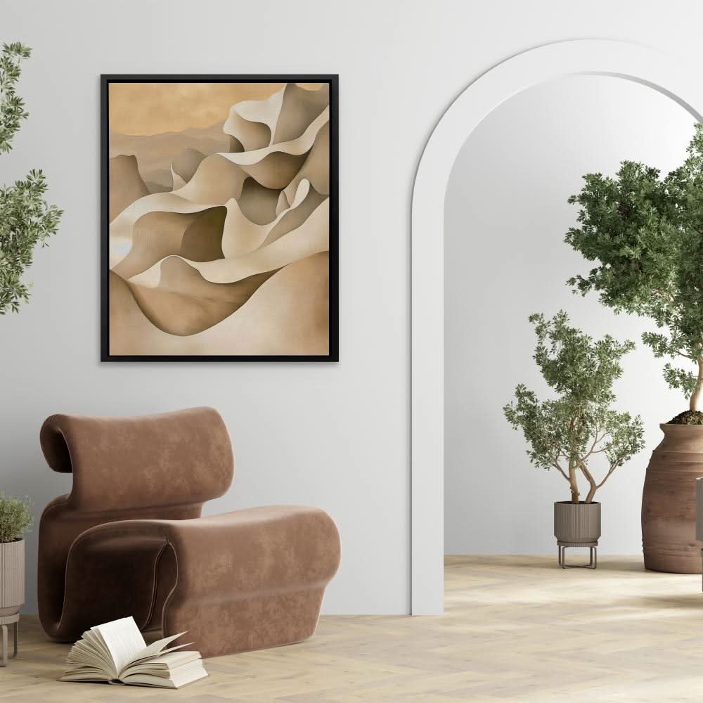 Shifting Serenity - Minimalist Wall Art Print