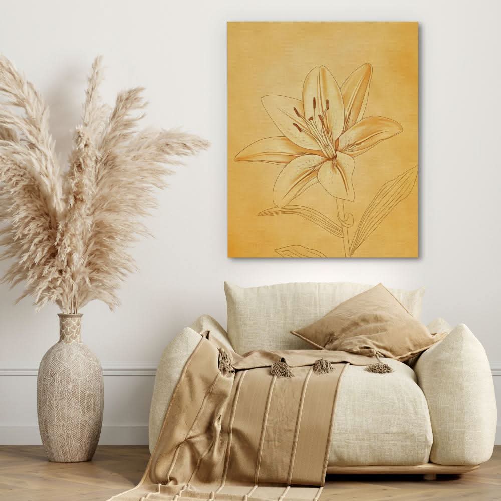 Sunlit Blossom - Modern Wall Art Print