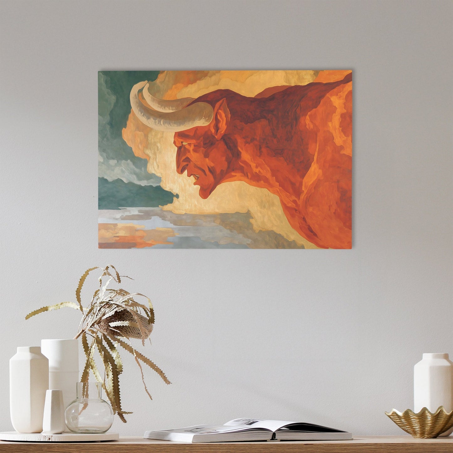 The Red Devil - Luxury Wall Art