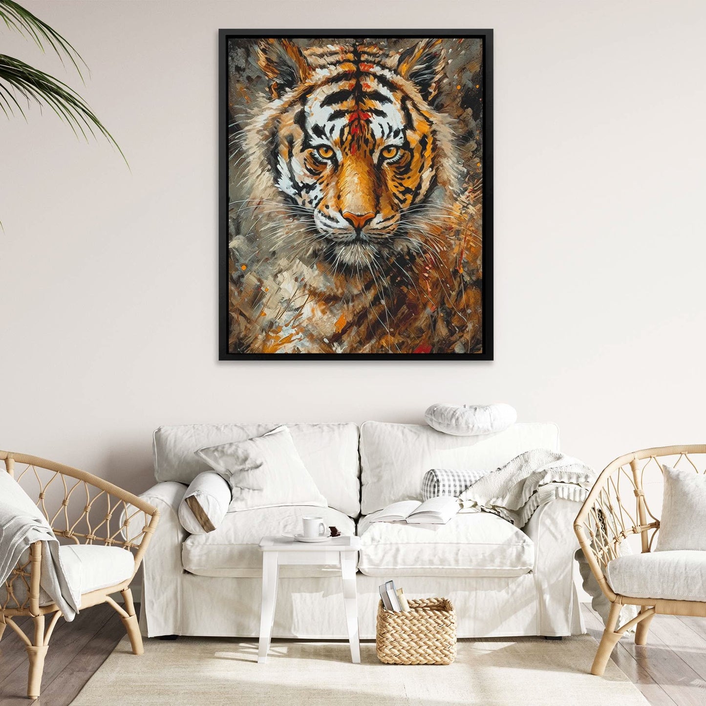 Tiger's Embrace - Luxury Wall Art