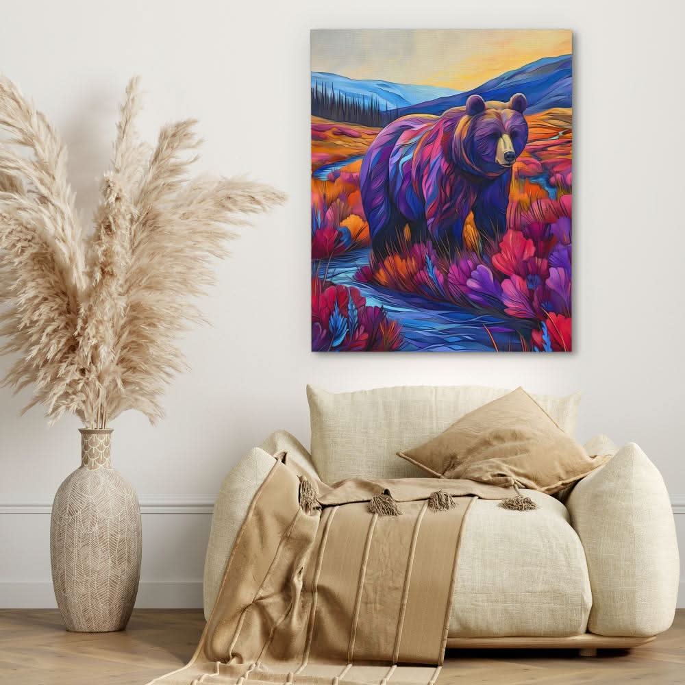 Tranquil Meadow - Surrealism Wall Art Print