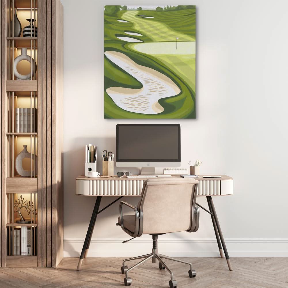 Tranquil Tee Time - Wall Art Print
