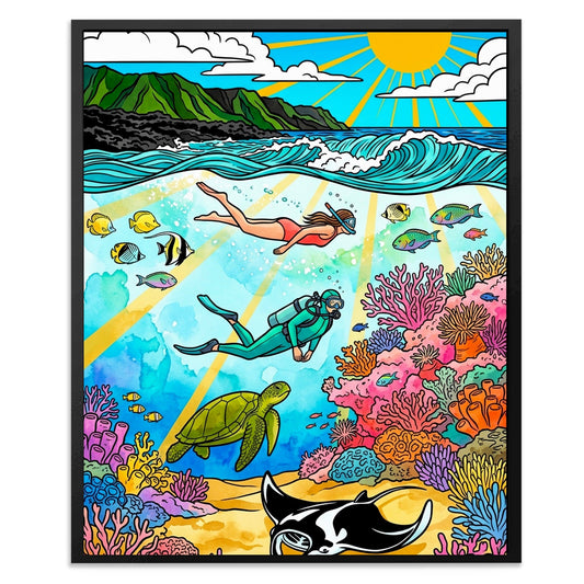 Tropical Reef Scene