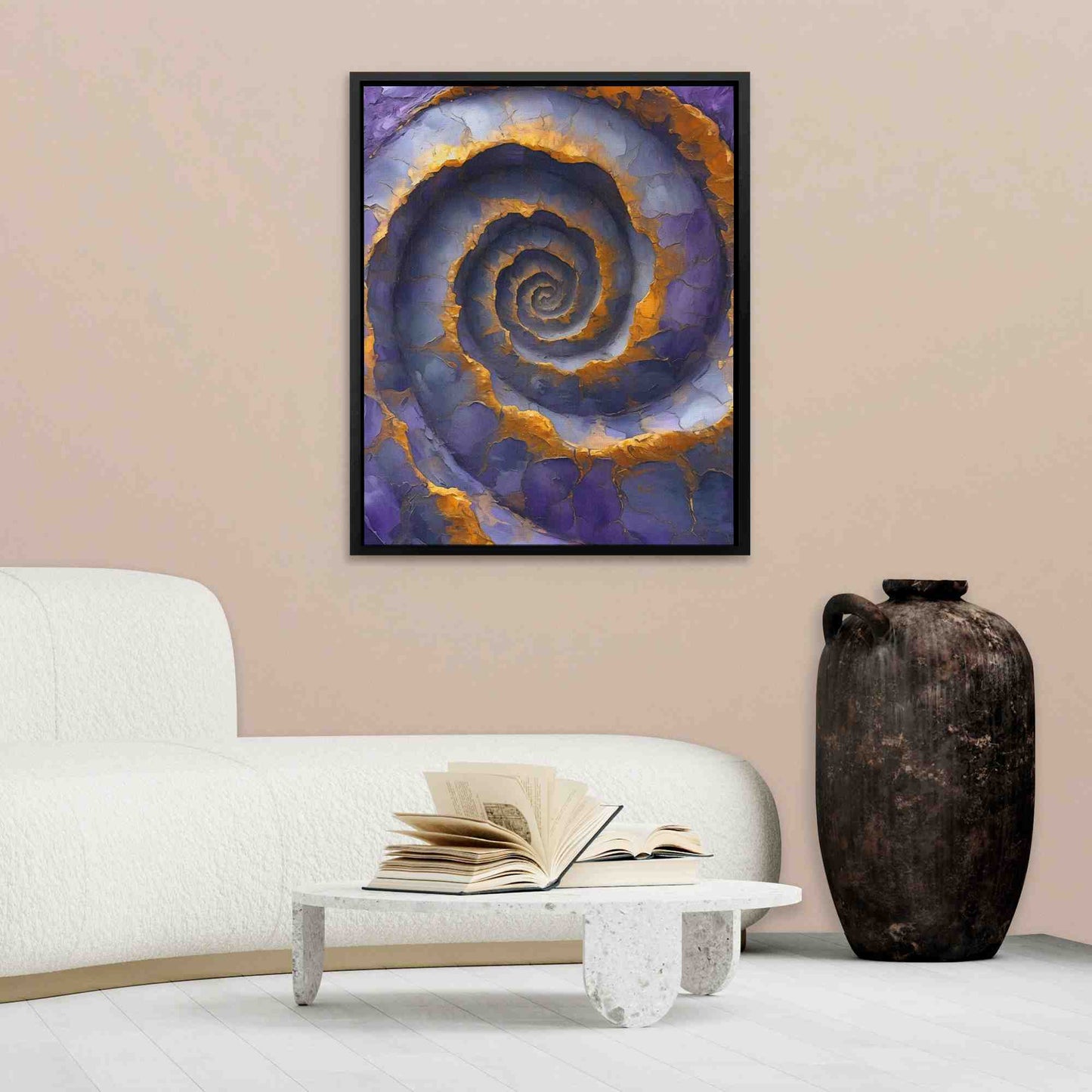 Twisted Time - Abstract Wall Art Print