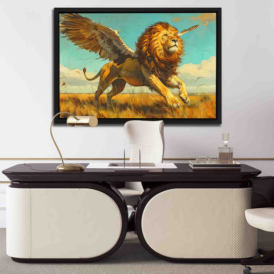 Winged Beast - Luxury Wall Art