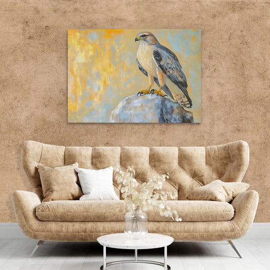 Wings of the Wind - Modern Wall Art in Black Frame