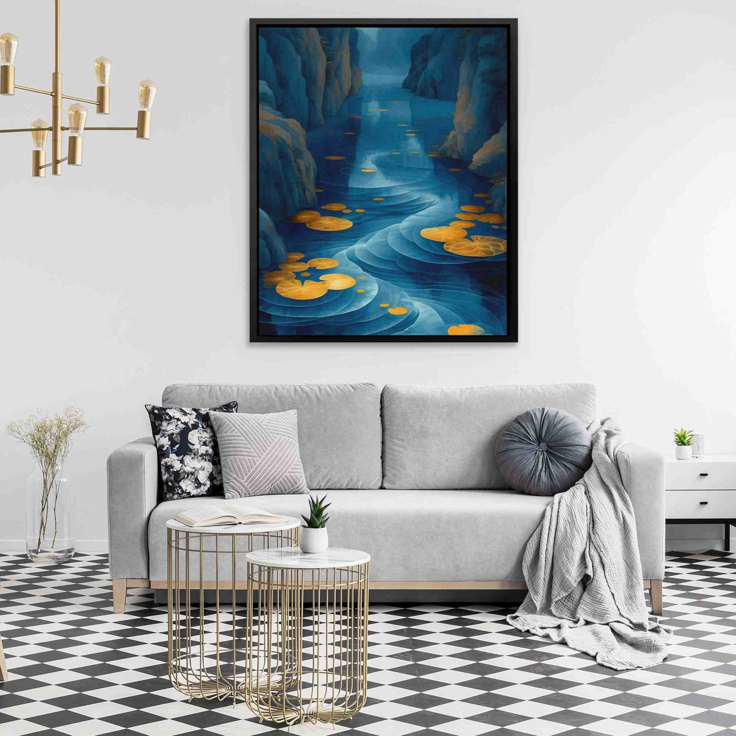 Zen River - Luxury Wall Art