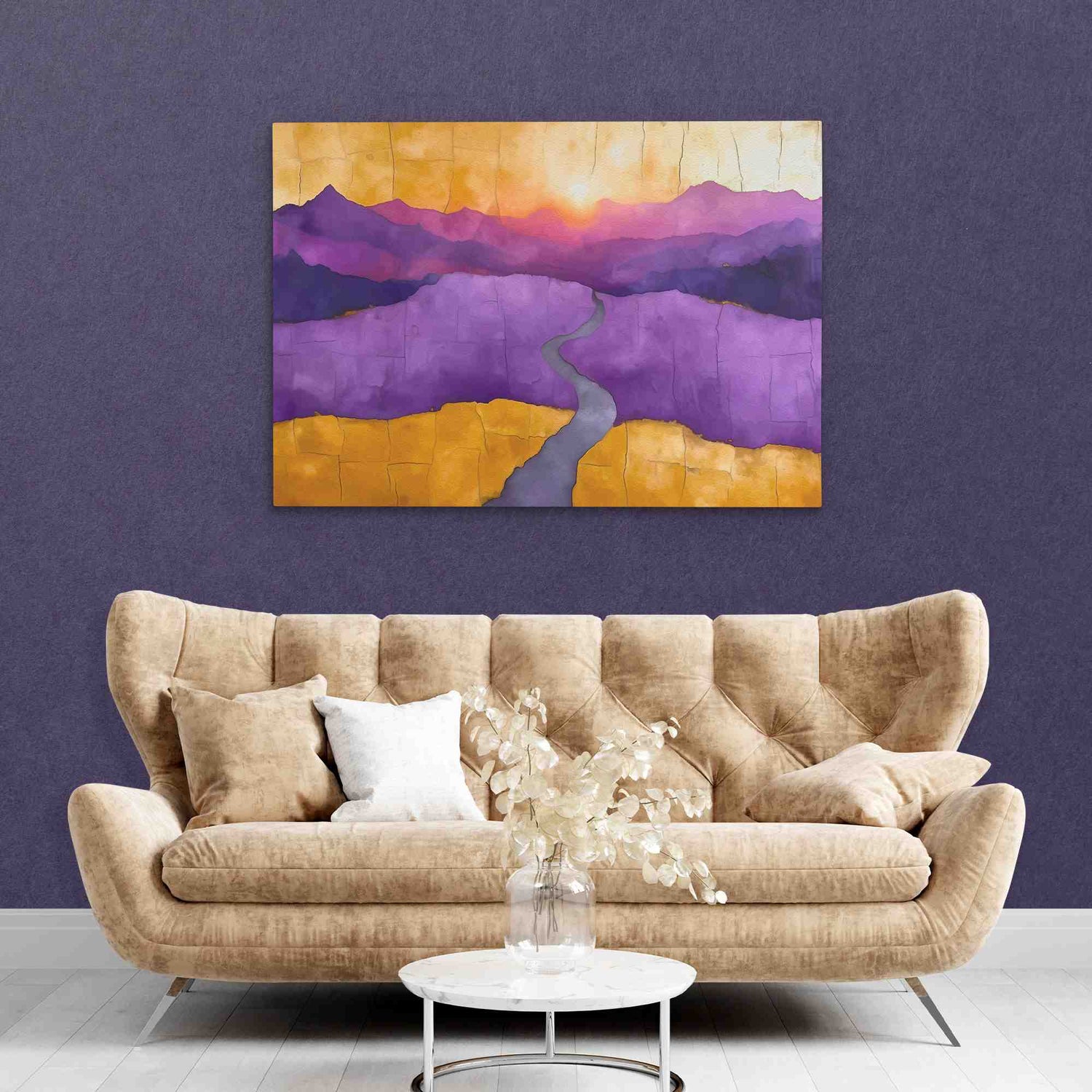 Purple Paintings