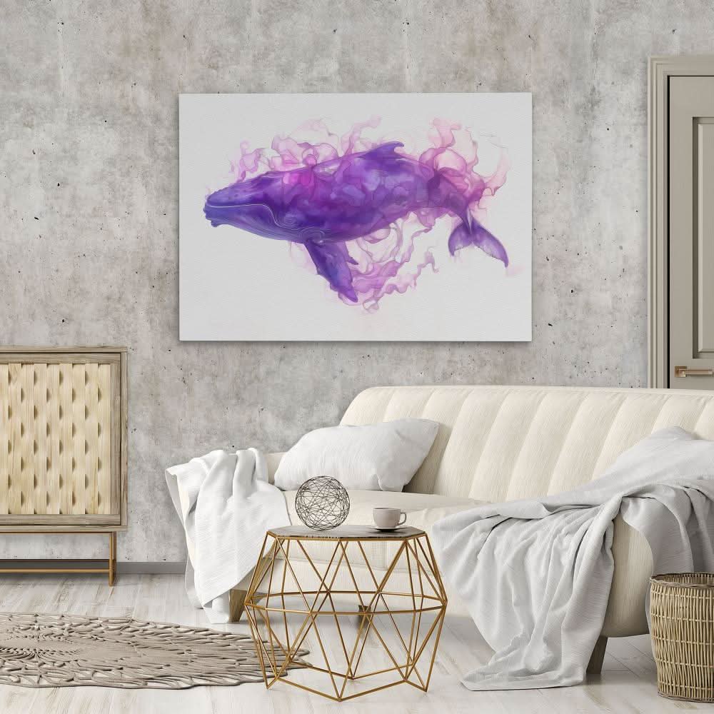 Whale Mist - Luxury Wall Art