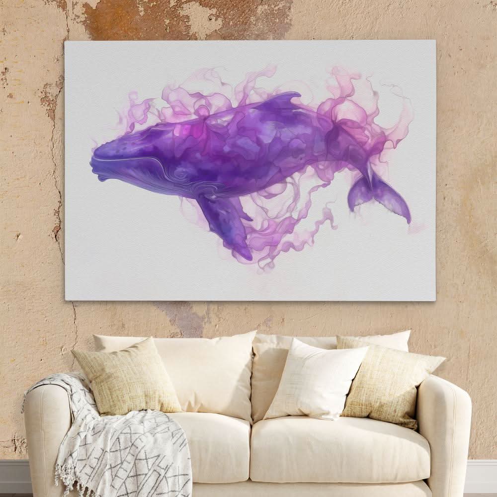 Whale Mist - Luxury Wall Art