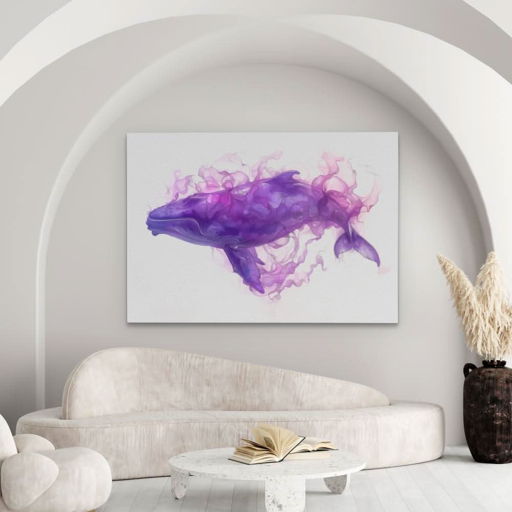 Whale Mist - Luxury Wall Art