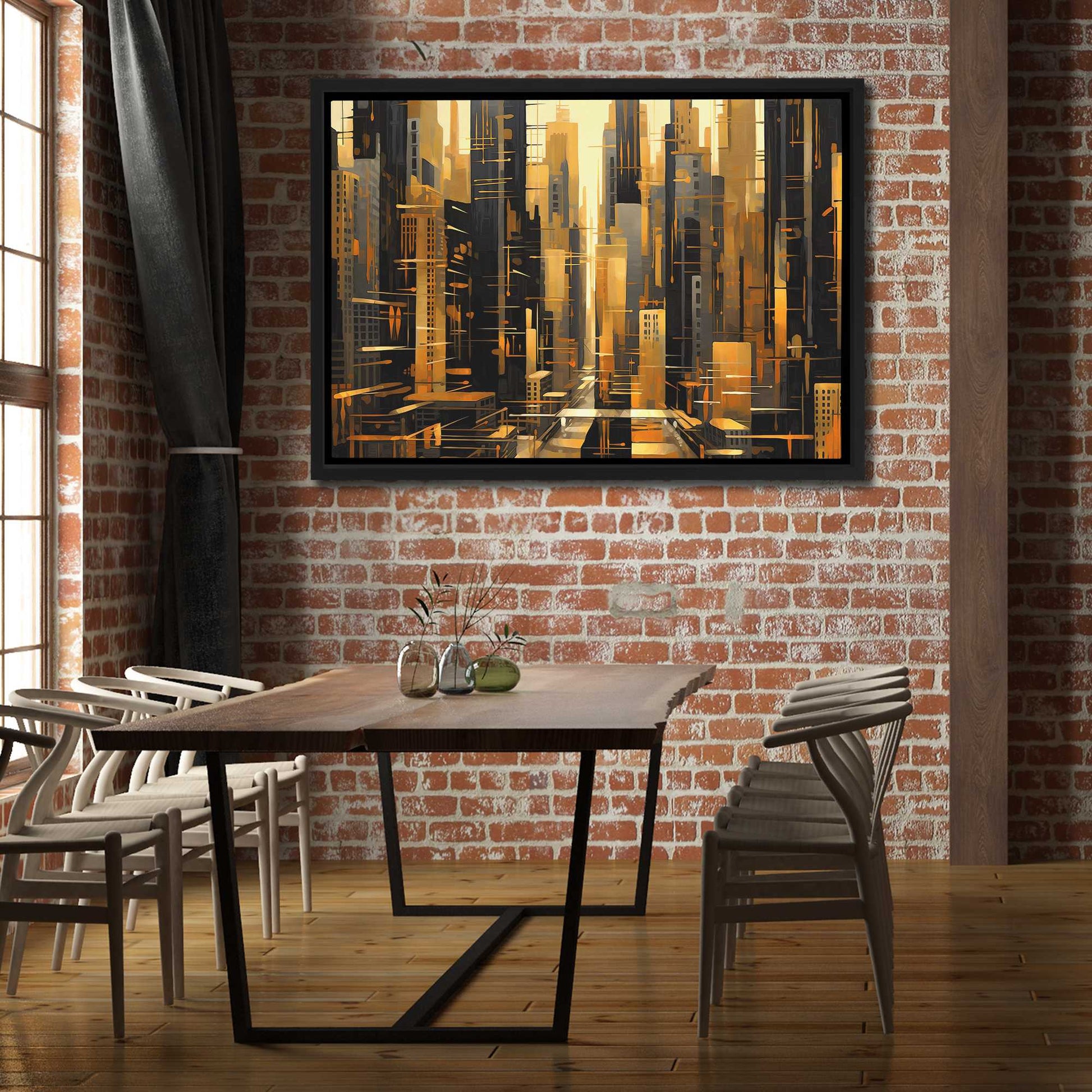 A City of Gold - Finance Art